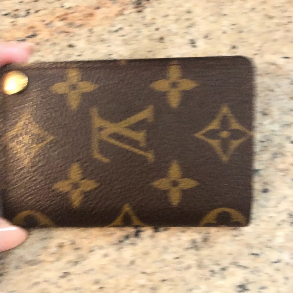 Louis Vuitton flip out card case